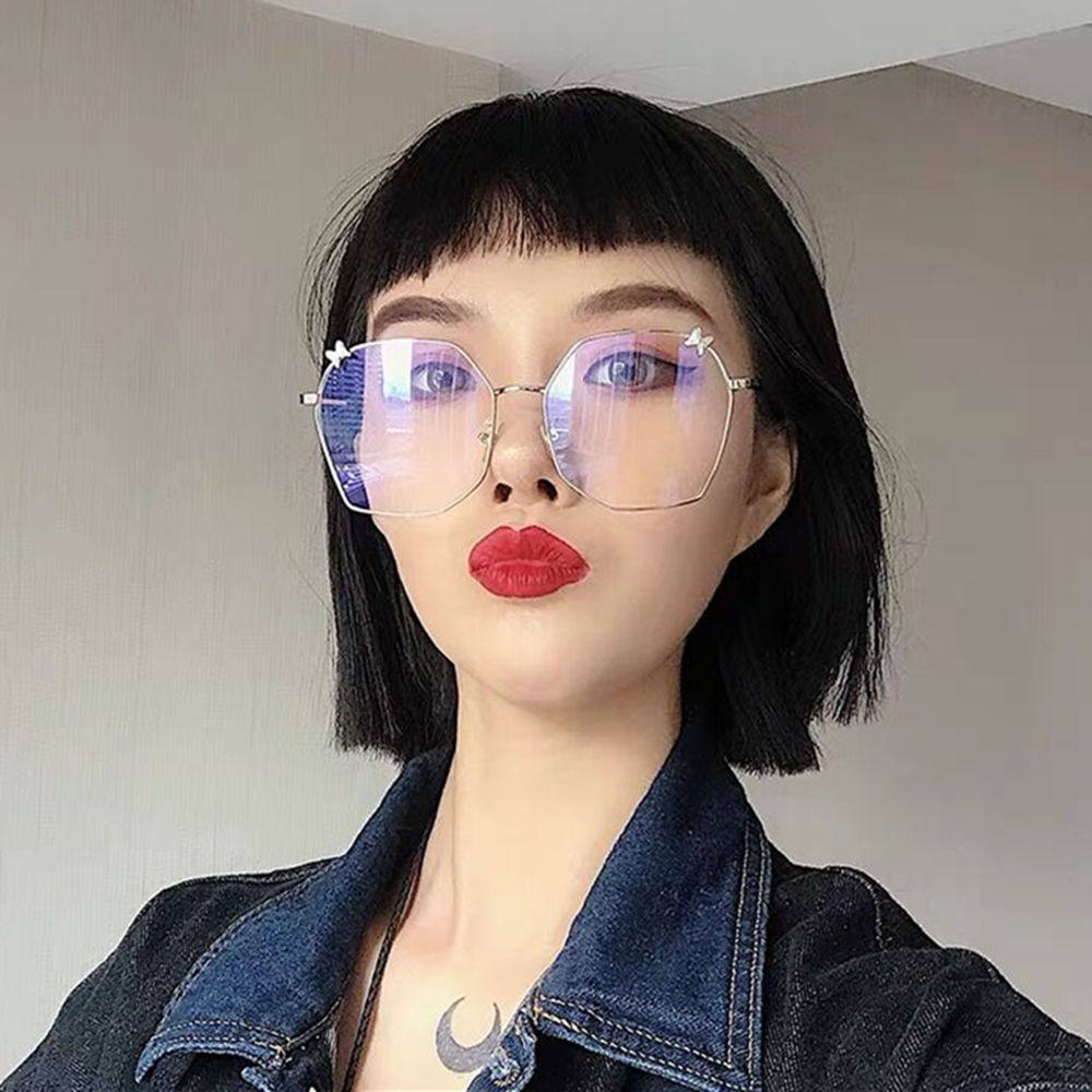 假发女空气刘海长直发自然逼真时尚气质韩版网红抖音日系奶奶灰