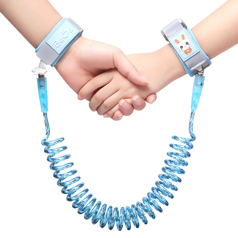 儿童防走失带牵引绳防走丢防丢失手环宝宝防丢绳情侣女朋友抖音款