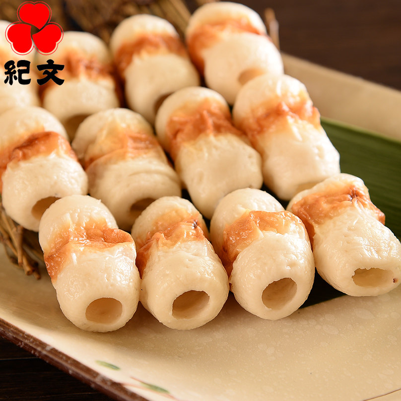 日式鱼卷纪文豆竹轮鱼竹轮泰国进口火锅关东拉面鱼丸