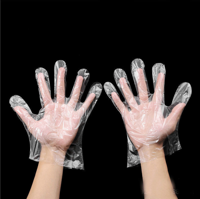 手套一次性薄膜塑料食品餐饮加厚透明独立小包一次性手套