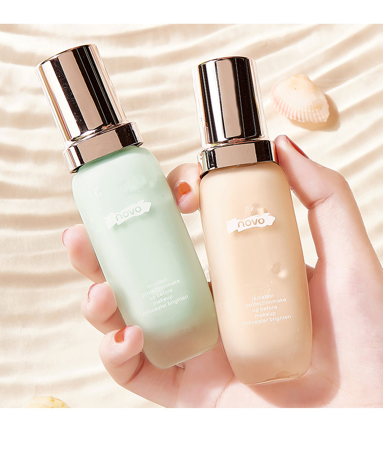 novo隔离霜妆前乳保湿防晒遮瑕三合一妆前打底隔离