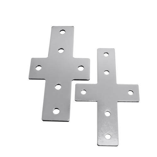 铝型材配件3030 4040工业铝型材 铝合金配件 十字板 十字连接件