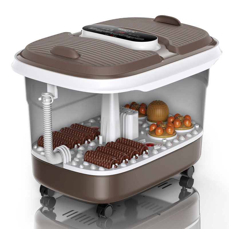 本博足浴盆器全自动按摩深桶加热泡脚桶双人家用电动洗脚盆足疗机