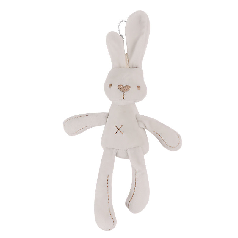 安抚兔钥匙扣女可爱创意治愈系萌兔子公仔书包挂件背包装饰礼物