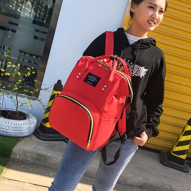 Mommy bag backpack big capacity maternal and child bag baby out to wait for pregnant women fashion new multi-function handbag Mommy bag backpack big capacity maternal and child bag baby out to wait for pregnant women fashion new multi-function handbag