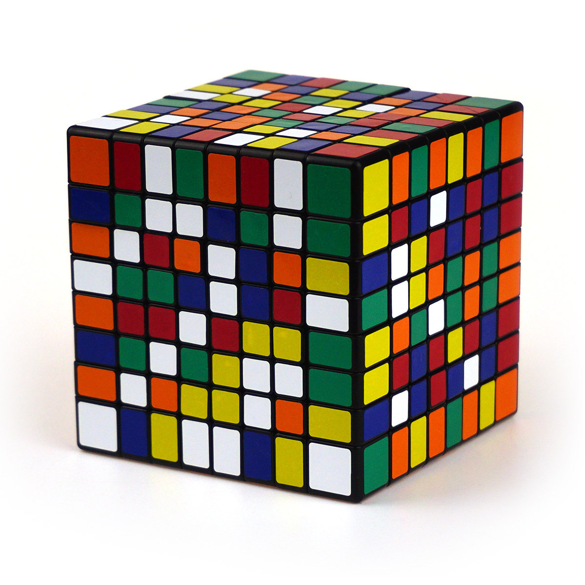 圣手八阶魔方阶速专业比赛赛顺滑赠备用贴纸魔方