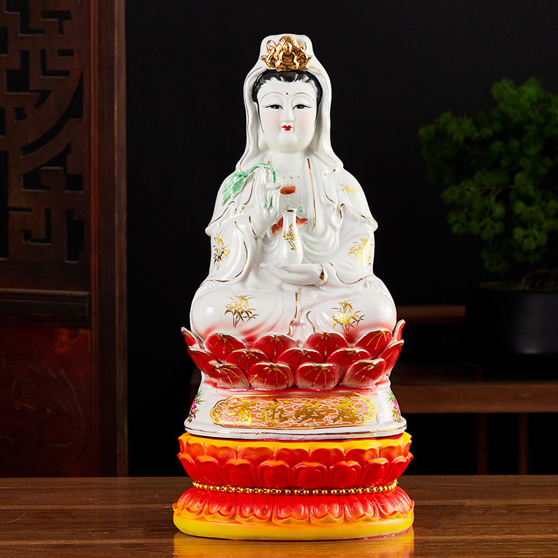 底座莲花佛像佛祖神像垫台观音佛具佛堂用品摆件