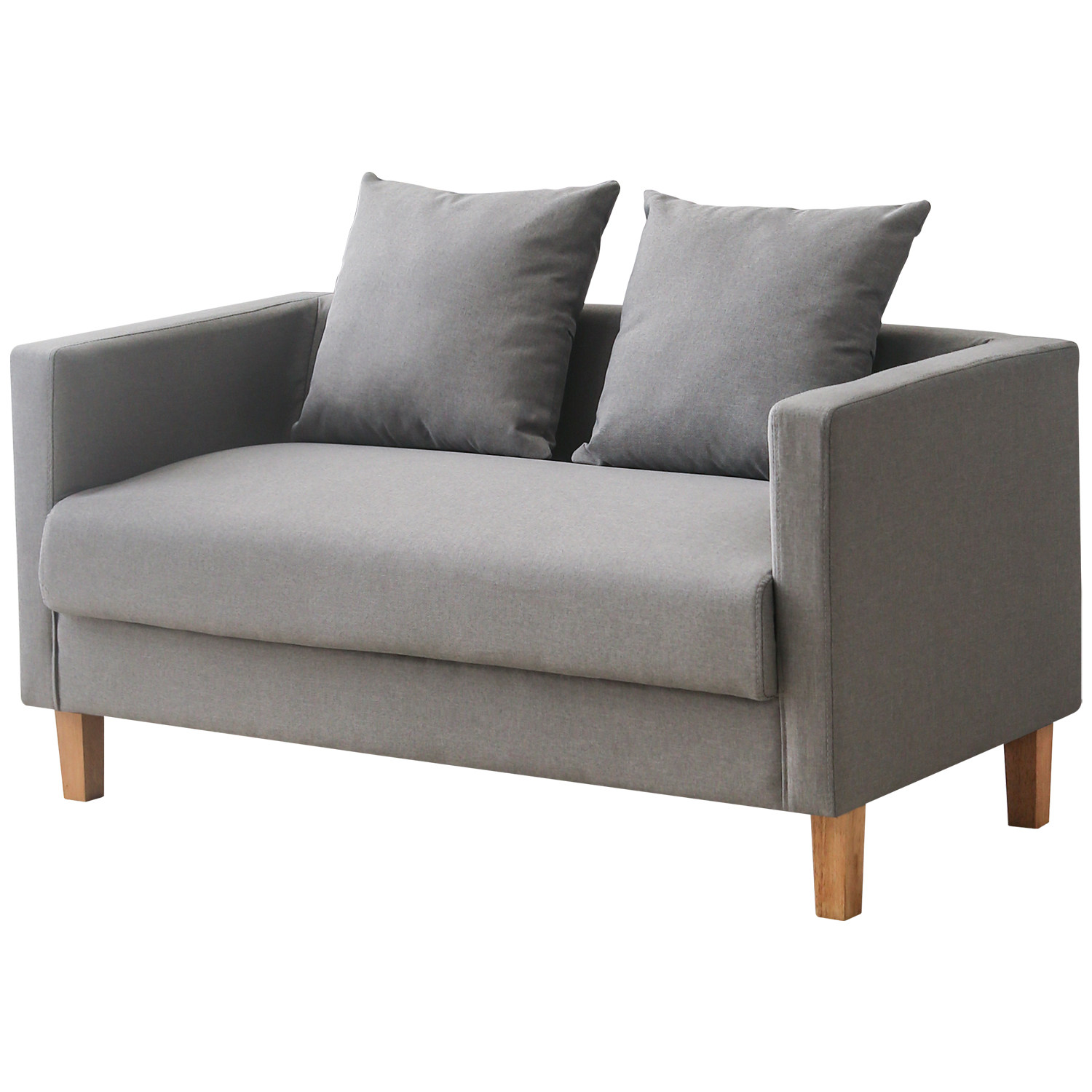 小户型布艺双人沙发简易出租房公寓卧室服装店铺单人小沙发经济型