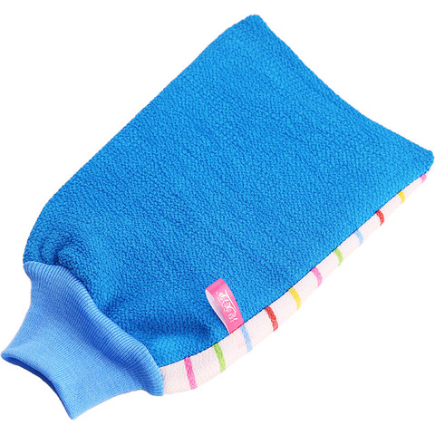 浴美净澡巾工厂店:【买二送二】搓澡巾洗澡巾鸳鸯浴双面强力搓泥手套