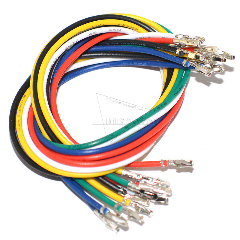 phb20端子线电子线双头端子压线接线簧片接插件连接器连接线