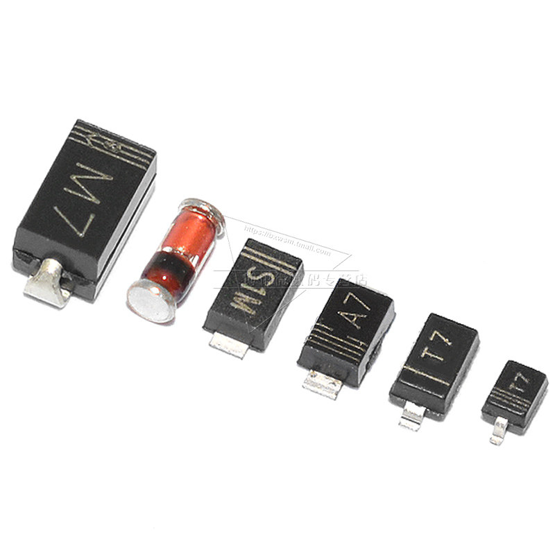 云辉50只1n4007m7整流二极管do214ac贴片sma二极管