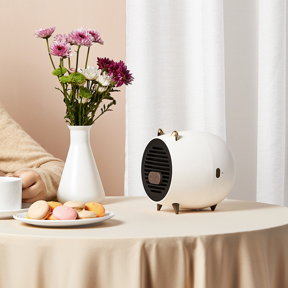 家用暖风机220v静音电暖气速热迷你加热器办公室暖脚暖风机