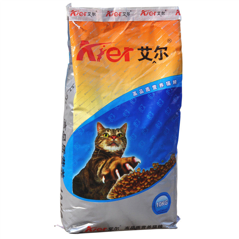 猫粮艾尔高品质深海鱼味主粮10kg成幼幼猫包邮猫全价膨化粮
