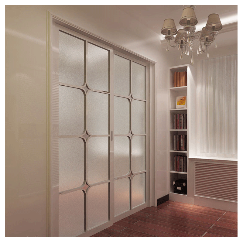 深棕色静电磨砂玻璃贴膜简约现代纯色免胶贴膜遮光卫生间玻璃贴纸_5折