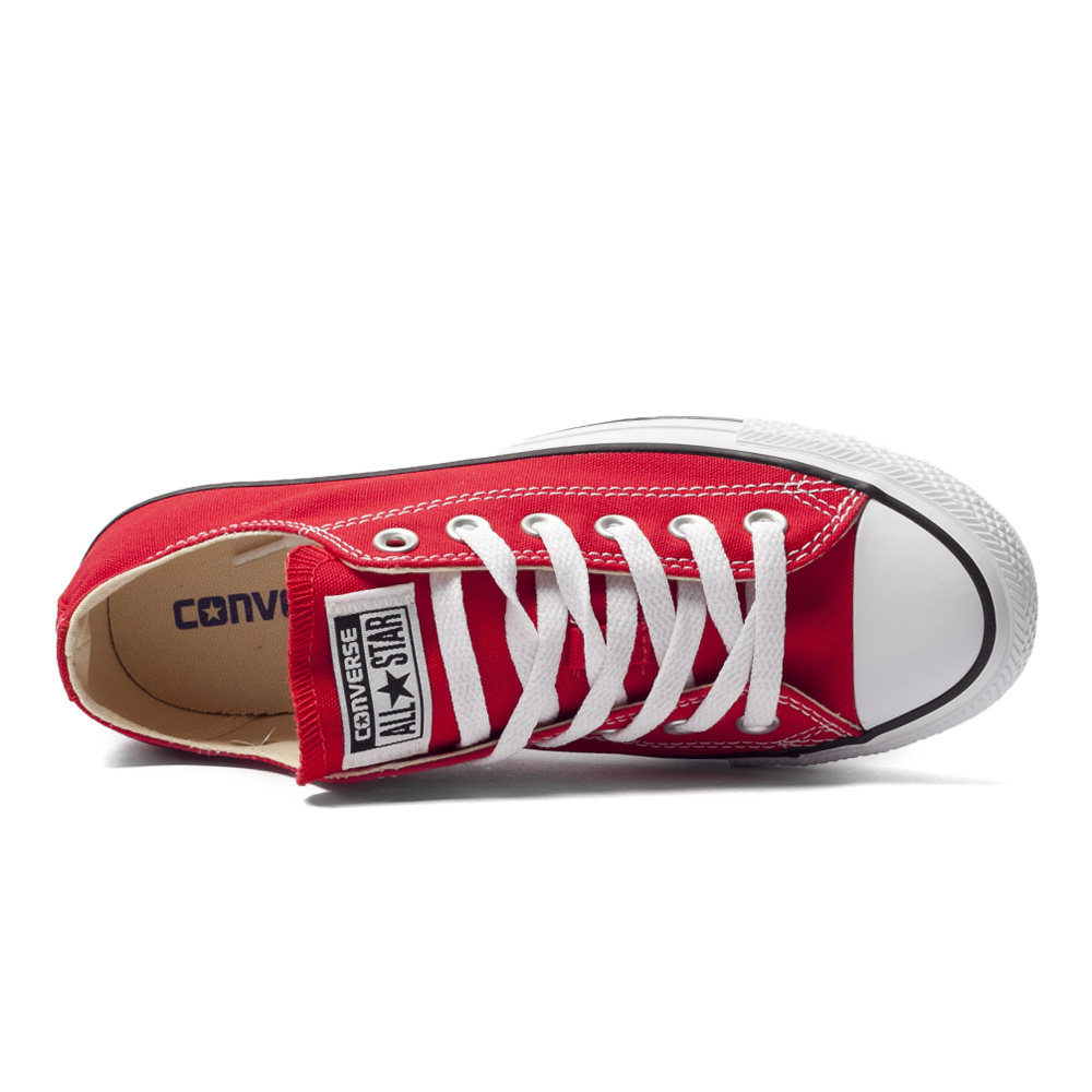 匡威红色低帮帆布布鞋男鞋旗舰店官网正品休闲鞋帆布鞋