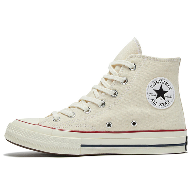 converse匡威女鞋1970s米白色高帮帆布鞋经典休闲运动鞋162053