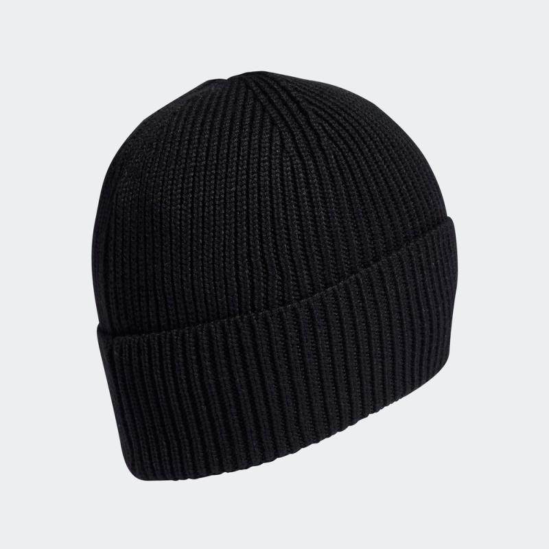 阿迪达斯帽子男帽女帽新款德国足球运动毛线针织运动帽