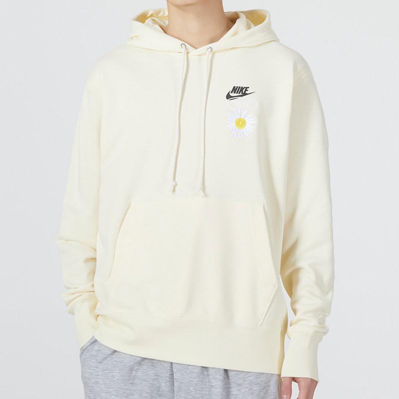 nike耐克男子印花logo运动服连帽套头冬季长袖运动卫衣