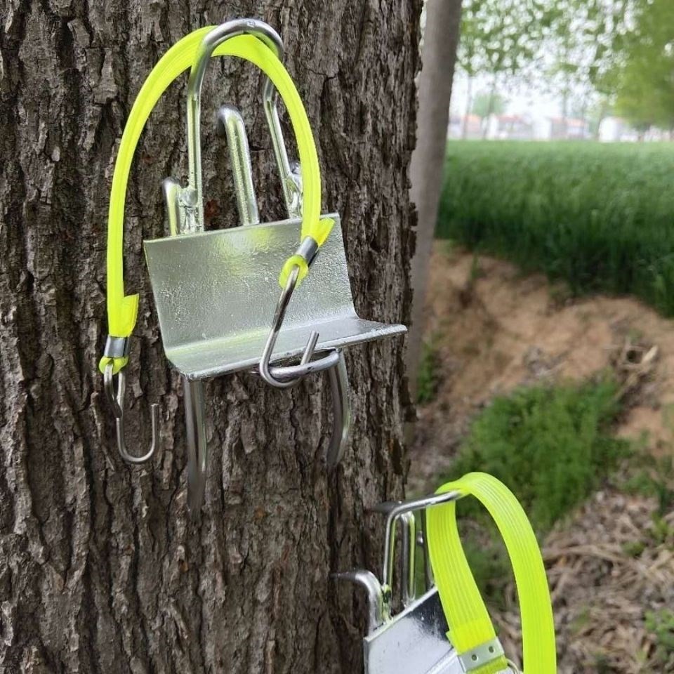 新款五抓上树专用工具爬树神器马蜂猫爪防滑电工维修工具