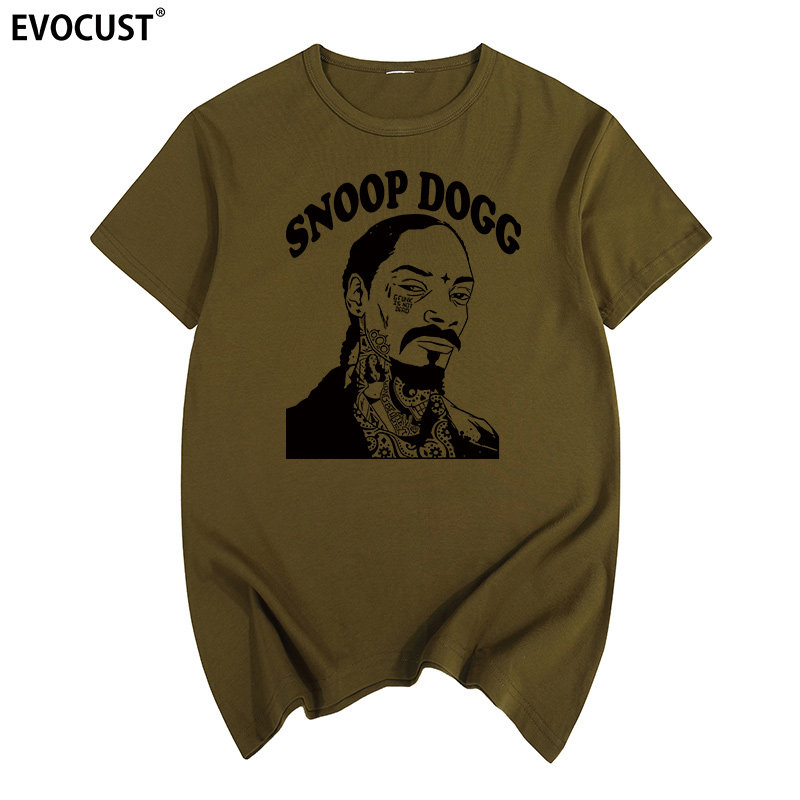 snoopdogg狗爷狗哥hiphop人像嘻哈说唱潮牌t恤