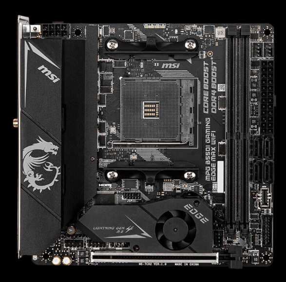 微星mpgb550igamingedgemaxwifi刀锋主板wifi6主板