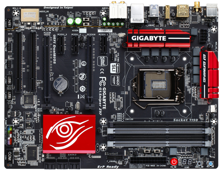 sniper z97主板1150针支持i54460i74770 - 女性在线导购网