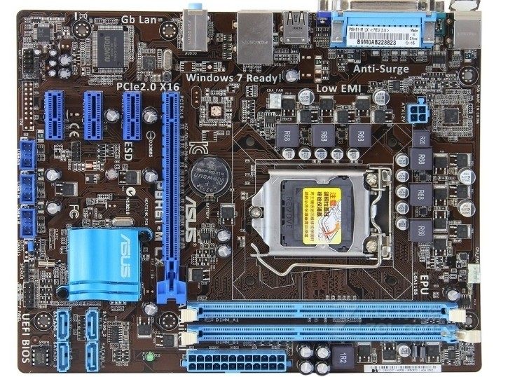 华硕p8h61mlx主板1155针支持i321203220i53470i727003770kcpu主板