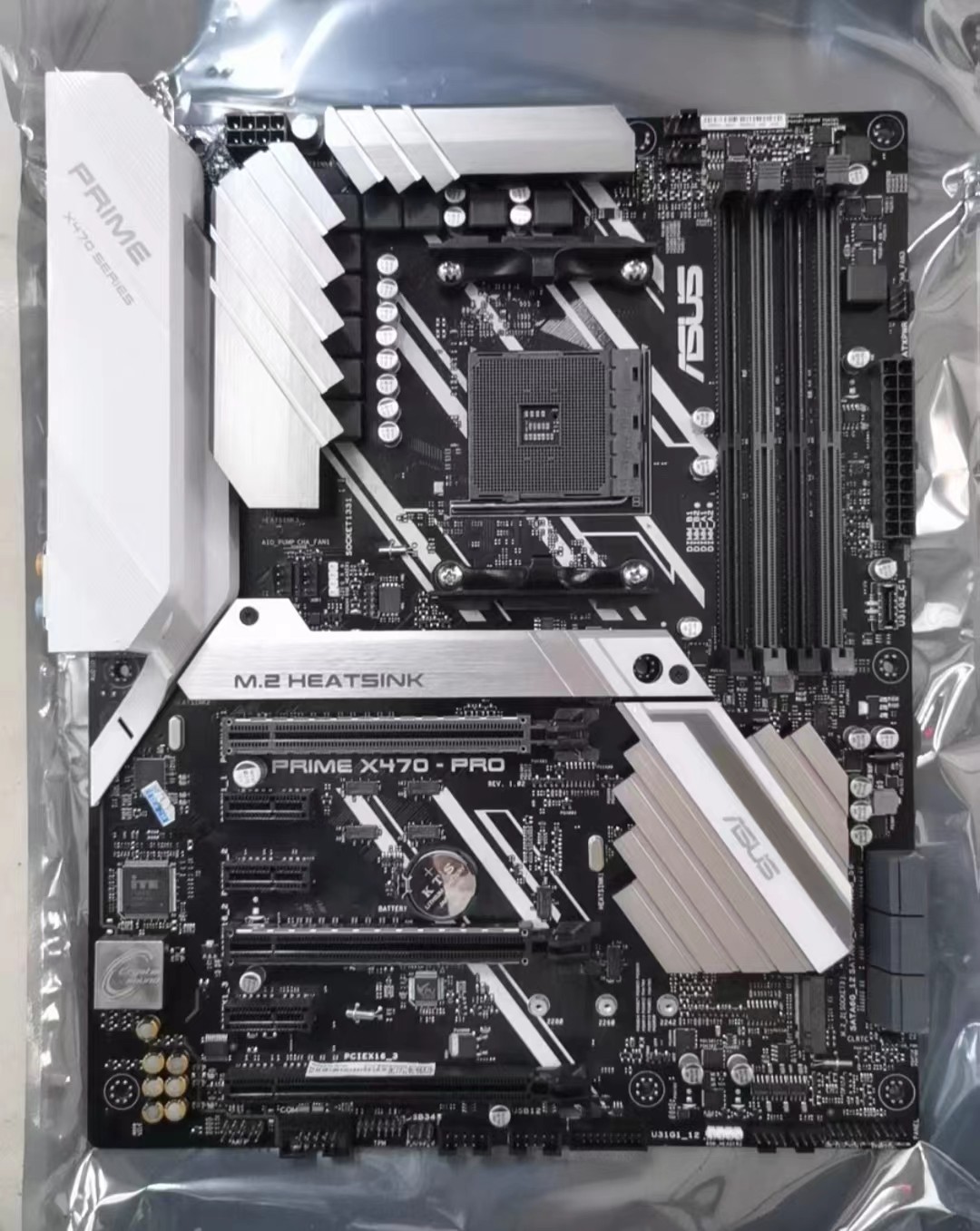 华硕primex470-pro台式机主板am4支持amdr73600主板