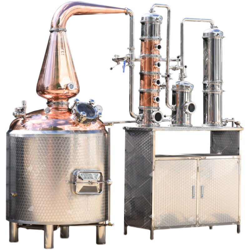 帝伯仕新款威士忌塔结合蒸馏器商用白酒金酒酒厂支持蒸馏器