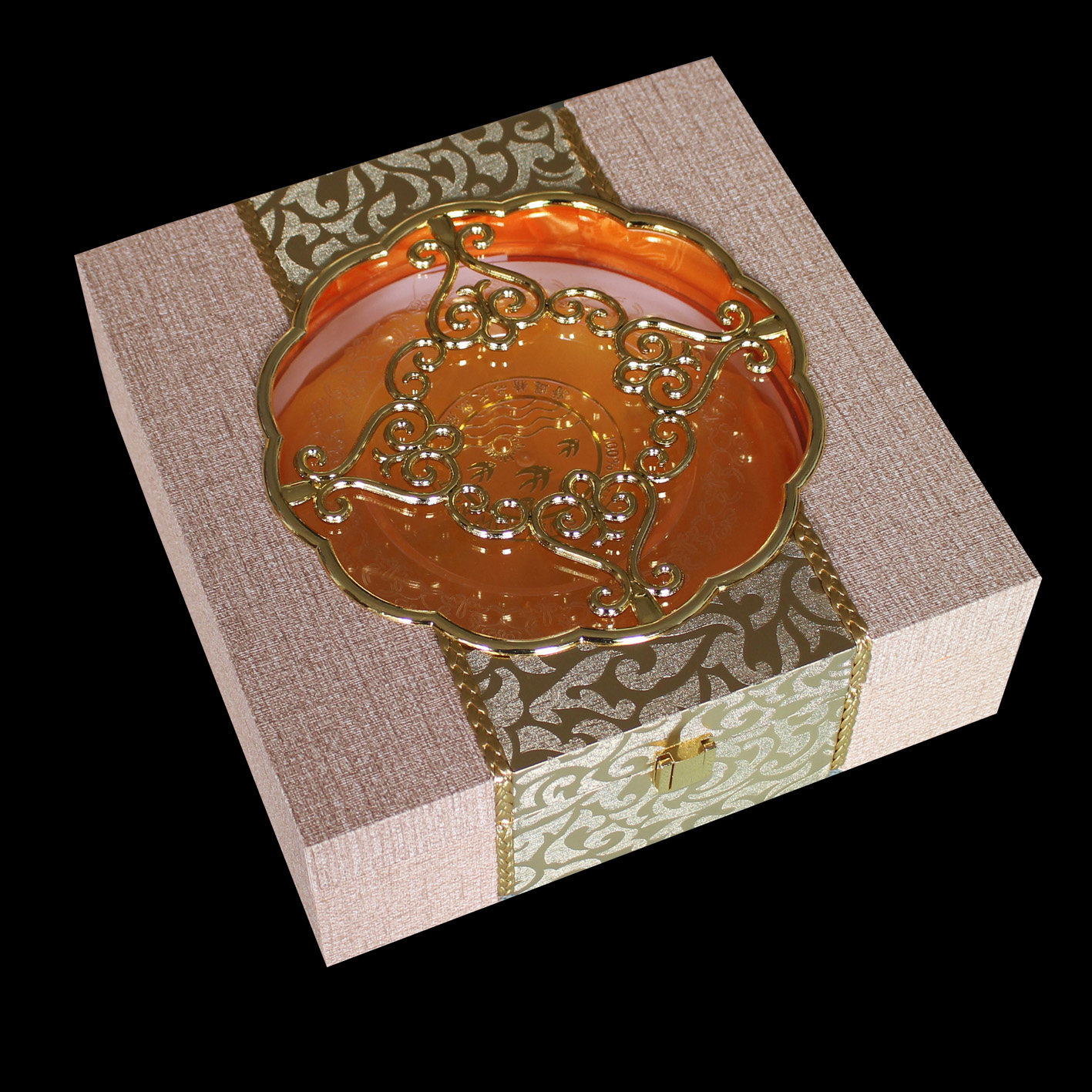 新品金窗燕窝包装盒花窗燕窝木盒250克500克燕窝礼品盒礼盒包邮