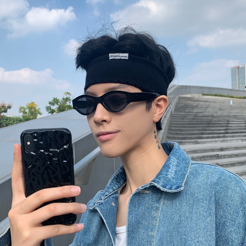 运动发带男头带男生吸汗导汗束发跑步止汗健身发饰