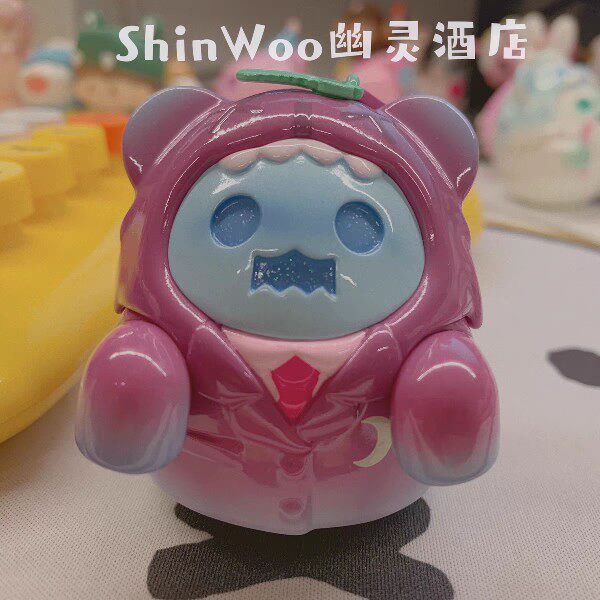 幽灵正版熊幽灵酒店盲盒确认指定明盒整套新款潮玩盲盒