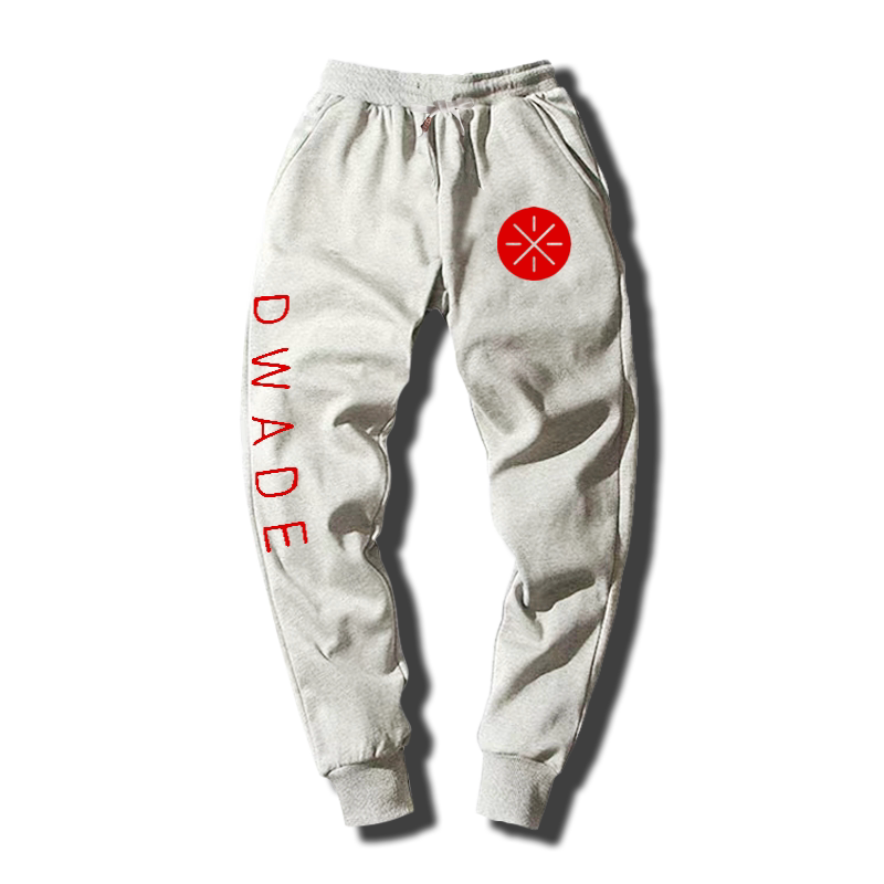 大爷热火小脚修身运动纯棉韦德篮球是你wade休闲裤