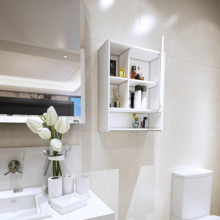 壁柜化妆品卫生间壁挂防水吊柜浴室柜挂墙式储物柜吊柜