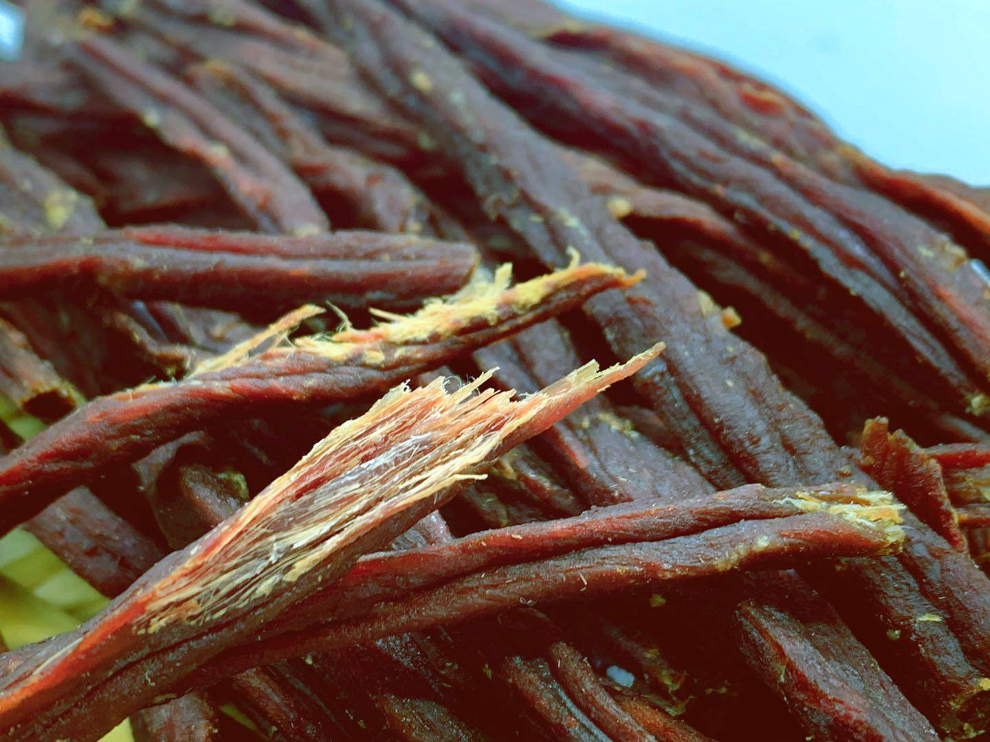 超干内蒙通辽特产罕山手撕风干牛肉干420g大长条原味肉干零食特干