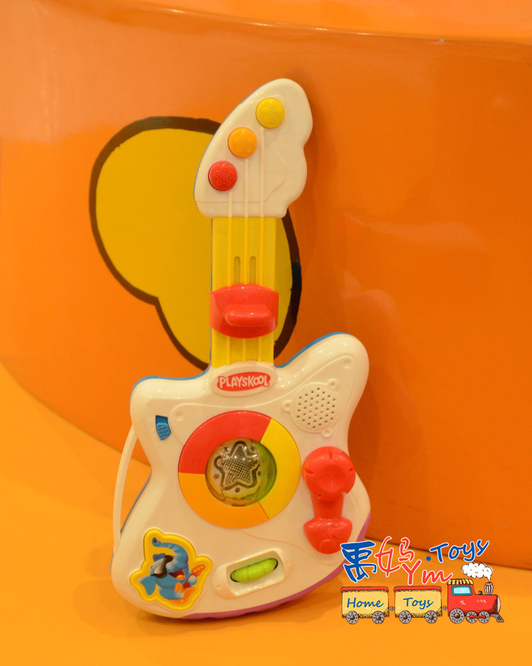 吉他美国xue宝宝音乐多种音效声音可调婴儿玩具吉他