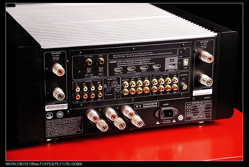 winner/天逸ad-9600hd功放机发烧3d家用5.1大功率家庭影院av功放