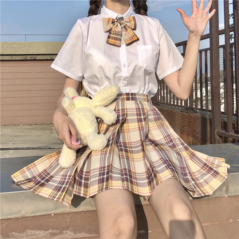 山吹jk制服森女部落冰激凌皮皮干枯学生校服
