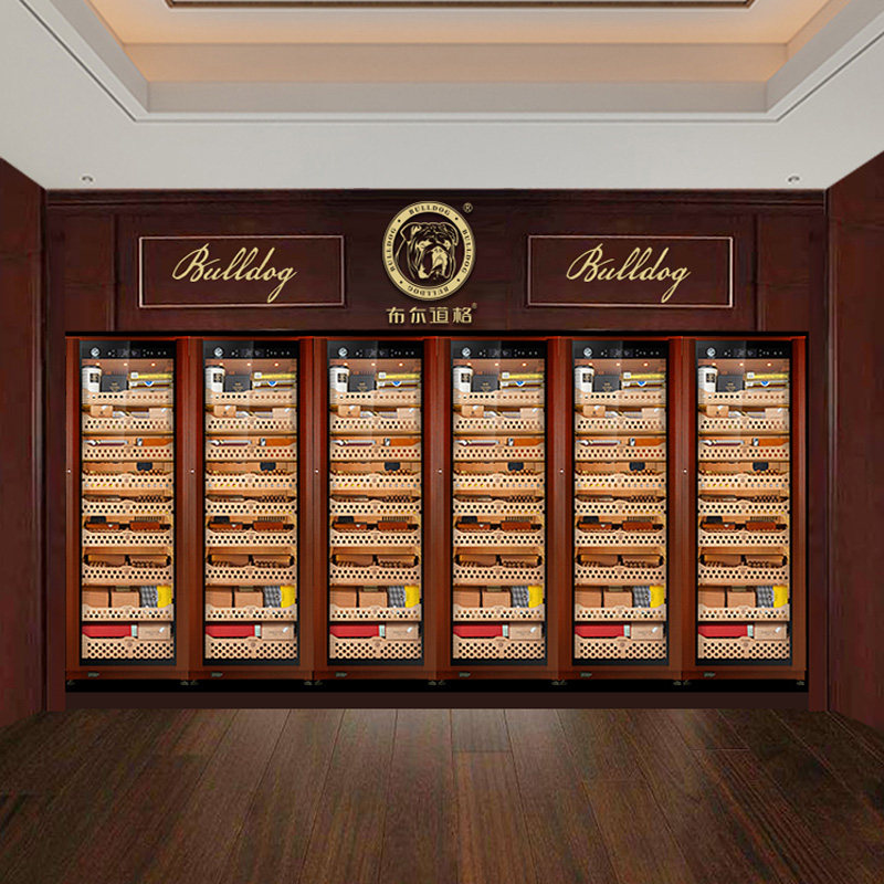 雪茄布尔道格vb128神犬恒温恒湿定制窖保柜进口雪茄柜