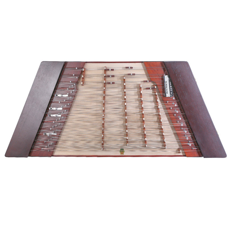 敦煌扬琴杨琴民洋琴演奏考级四排木素白蜡402e扬琴