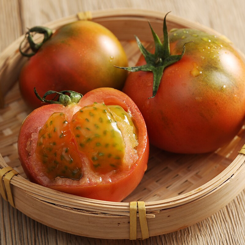 番茄海阳草莓柿子戴安娜王妃新鲜应季水果西红柿番茄