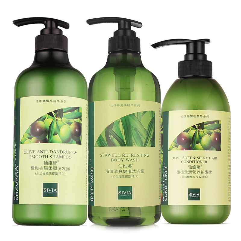 仙维娜海藻清爽健康沐浴露舒爽控油清洁防干补水沐浴露