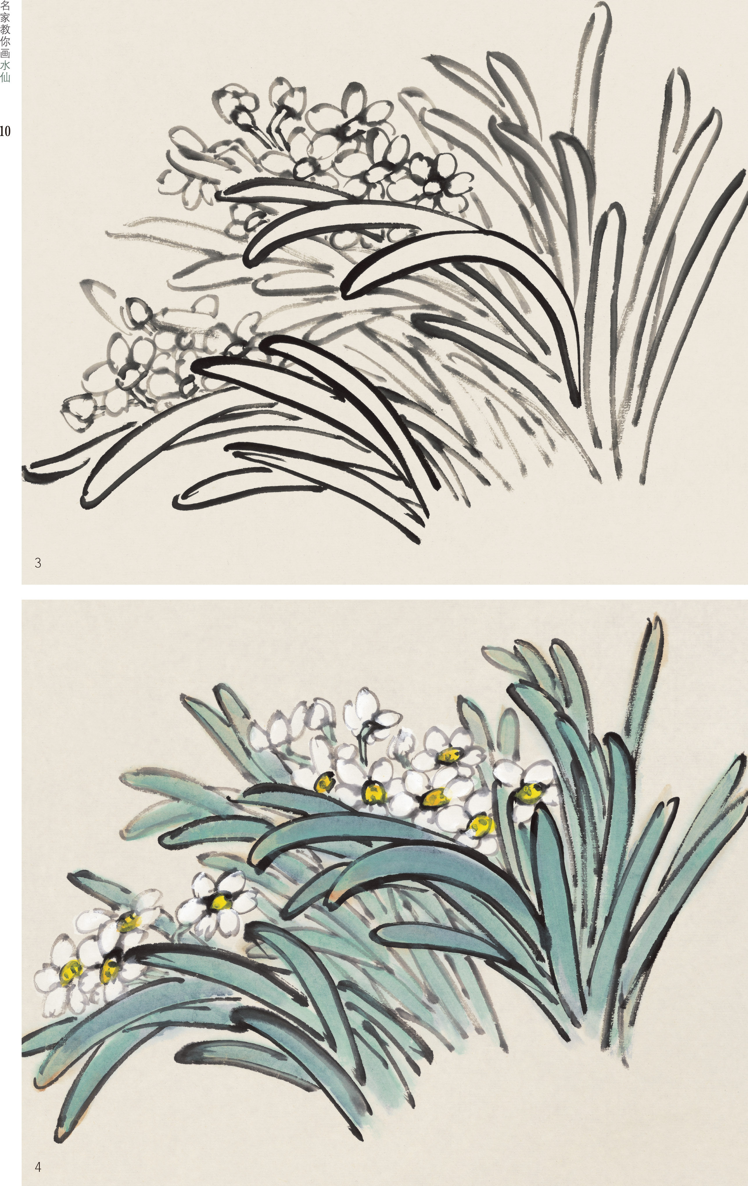 技法名家美术河南教材临摹花鸟入门教程国画成人绘画新