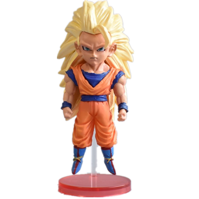 七龙珠wcf超级赛亚悟空手办模型玩具车载现货潮玩盲盒