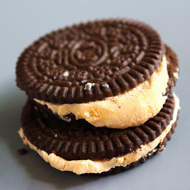 利百加百加夹心猴头黄油曲奇超市办公室零食整箱薄脆饼干