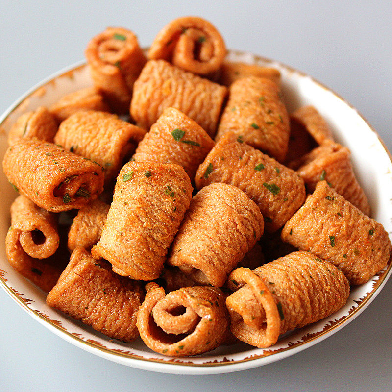 散装蔬菜卷粗粮卷休闲零食香脆膨化ktv酒吧餐厅小吃膨化整箱包邮