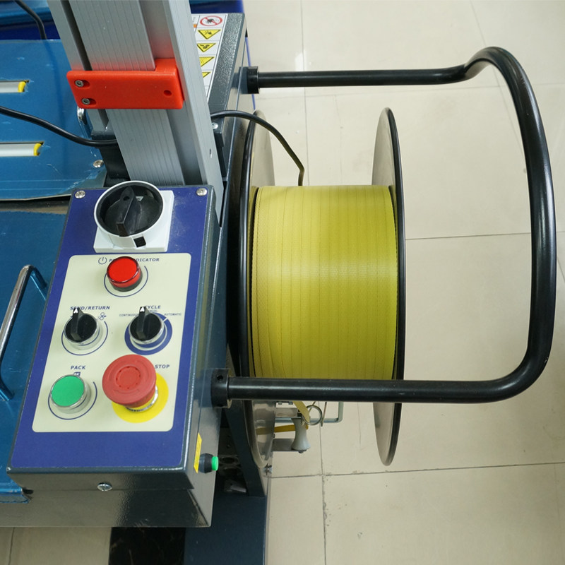 pp打包机全自动捆扎机热熔纸箱塑料水平感应包装捆扎机