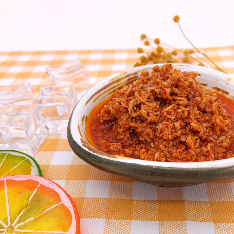 吃不胖的瘦子威海特色海鲜零食正宗即食小鲜虾酱