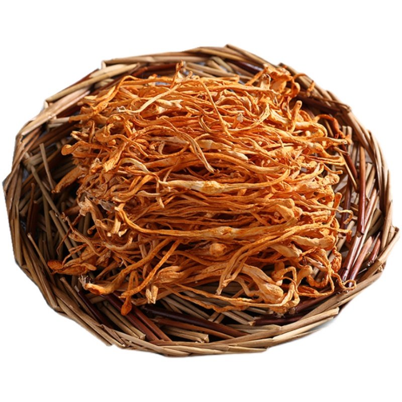 虫草搭竹材料煲汤金虫草北虫正品新鲜冬虫200g蛹虫草