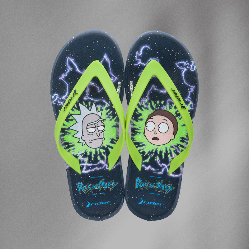 ipanemarider依帕rickandmorty联名卡通男士人字拖鞋潮流拖鞋